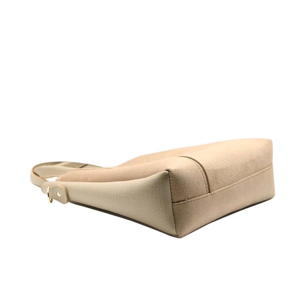 Urban Chic 4-in-1 Tote Bag Set – Beige Elegance, view 4