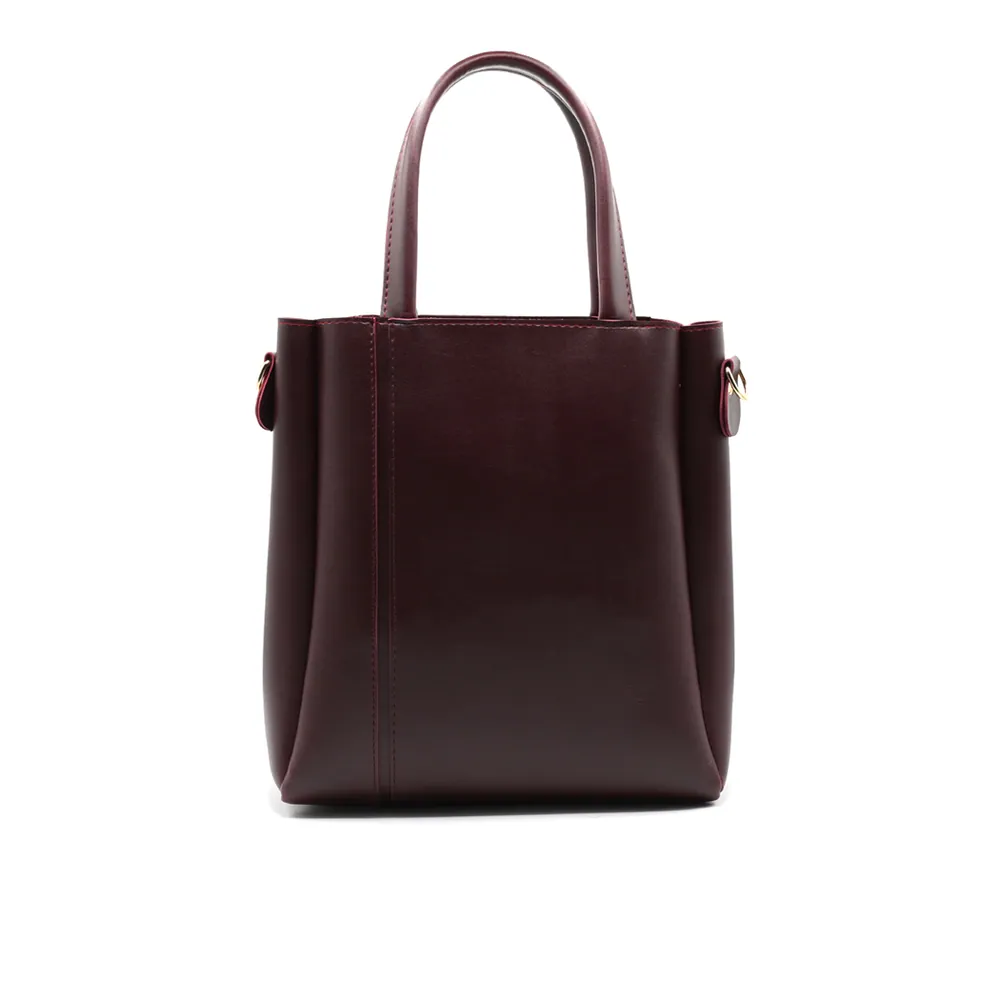 Urban Chic 4-in-1 Tote Bag Set – Burgundy Red, view 3